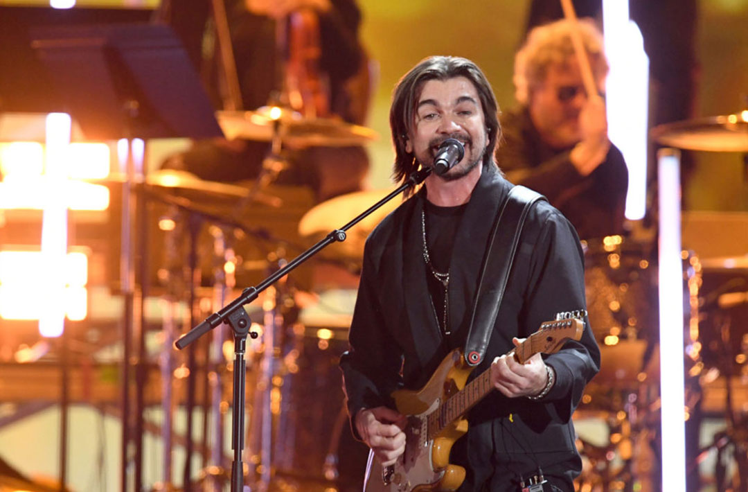 Juanes recibió el premio “Persona del año” de la Academia Latina de Grabación