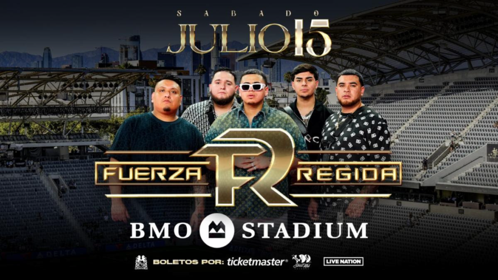 Fuerza Regida Se Presentará en el BMO Stadium ICONOS MAGAZINE
