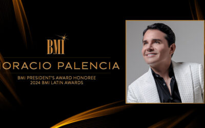 Horacio Palencia será homenajeado con el Premio Presidencial de BMI 2024